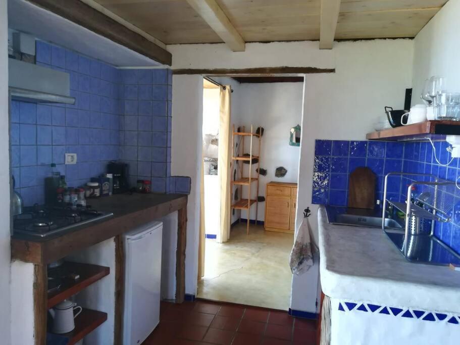 Casita En El Campo Con Vista Al Oceano Villa Tijarafe Luaran gambar