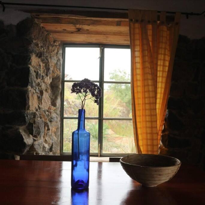 Casita En El Campo Con Vista Al Oceano Villa Tijarafe Luaran gambar