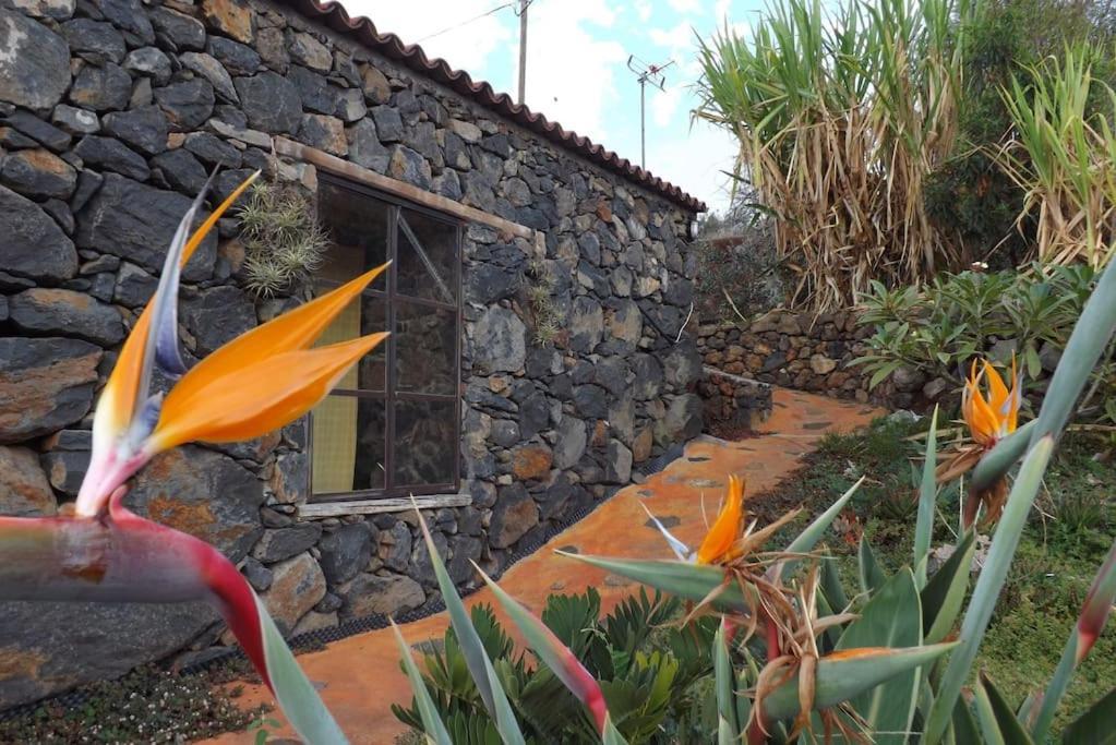 Casita En El Campo Con Vista Al Oceano Villa Tijarafe Luaran gambar